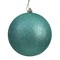 Vickerman 8 in. Seafoam Glitter Ball Christmas Ornament